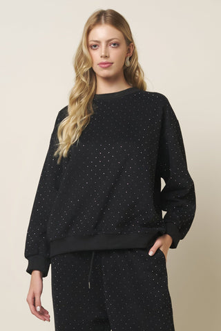 CONJUNTO MOLETINHO E CRISTAIS