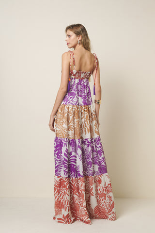 VESTIDO FOLIAGE COLORS