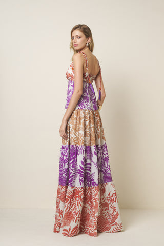 VESTIDO FOLIAGE COLORS